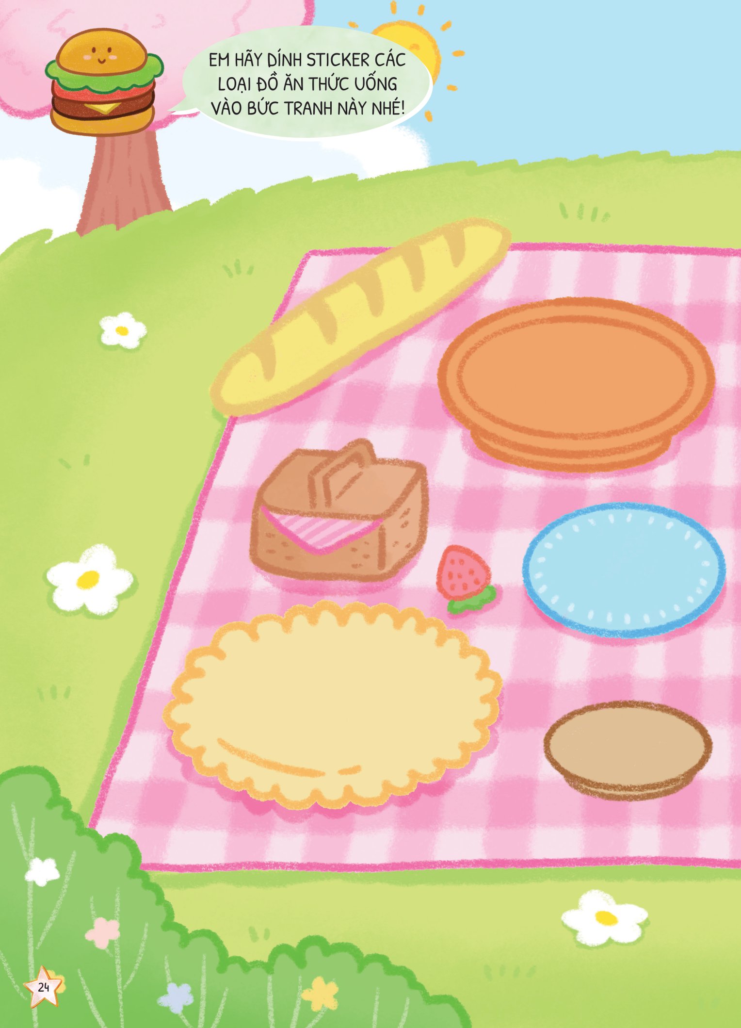 dino tập vẽ - 4 bước vẽ đơn giản - đồ ăn