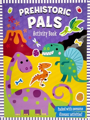 dino world sticker activity case