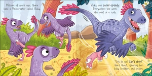 dinosaur adventures: velociraptor - the speedy tale