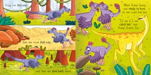 dinosaur adventures: velociraptor - the speedy tale