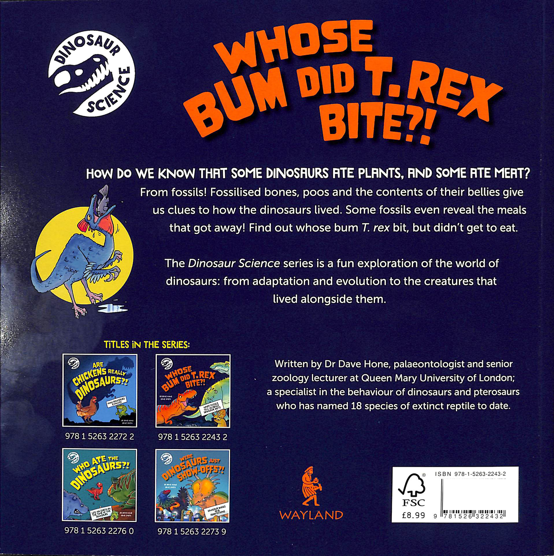 Dinosaur Science - Whose Bum Did T. Rex Bite?!