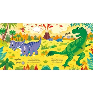 dinosaur sounds (usborne sound books)