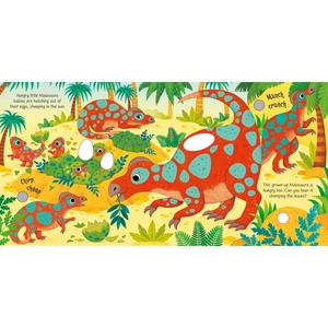 dinosaur sounds (usborne sound books)