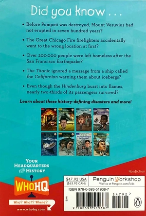 disasters!: a who hq collection