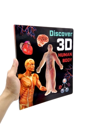 discover 3d human body - black cover