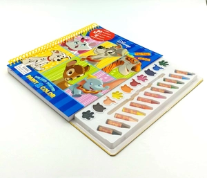 disney animals classics deluxe poster paint & color