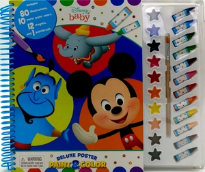 disney baby deluxe poster paint & color