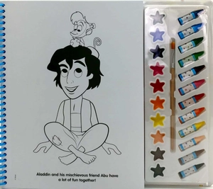 disney baby deluxe poster paint & color