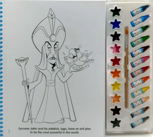 disney baby deluxe poster paint & color