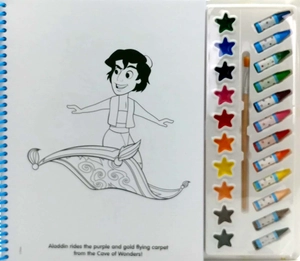 disney baby deluxe poster paint & color