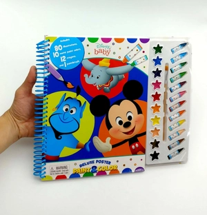 disney baby deluxe poster paint & color