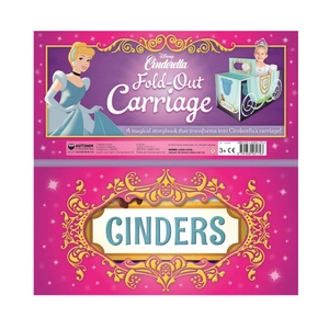 disney: cinderella fold-out carriage