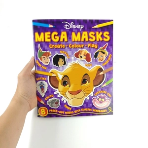 disney classics - mixed: mega masks (press-out masks disney)
