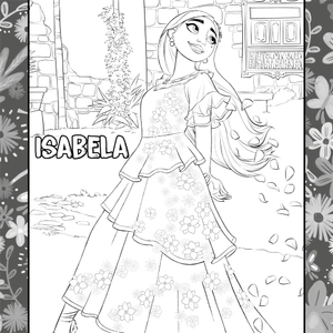 disney: encanto (colouring book and pencil set)