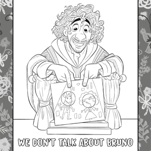 disney: encanto (colouring book and pencil set)