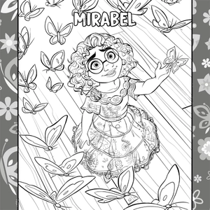 disney: encanto (colouring book and pencil set)