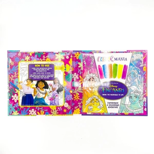 disney: encanto (colouring book and pencil set)