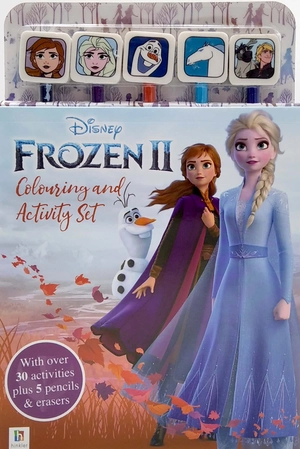 disney frozen 2 colouring & activity set