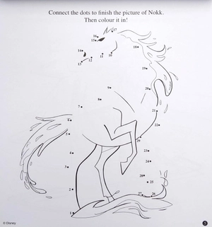 disney frozen 2 colouring & activity set