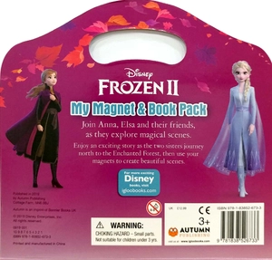 disney frozen 2 my magnet & book pack