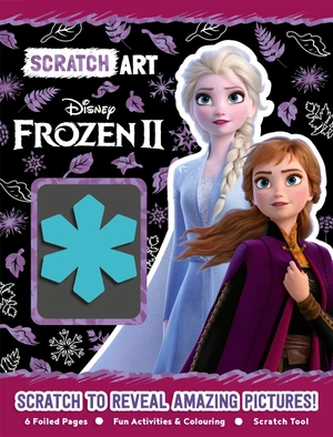disney frozen 2: scratch art (scratch art disney)