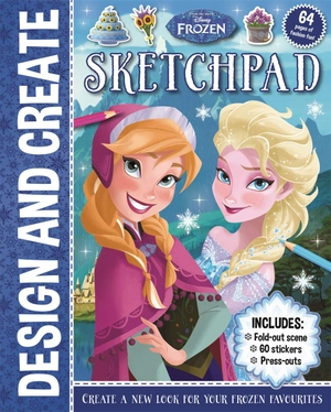 disney frozen design and create sketchpad