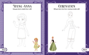 disney frozen design and create sketchpad