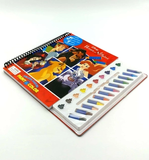 disney heroes & villains deluxe poster paint & color