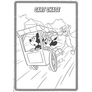 disney junior - mickey & the roadster racers: awesome colouring (colouring play disney)