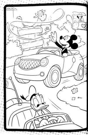 disney junior - mickey & the roadster racers: super colouring (colouring time xtra disney)