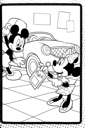 disney junior - mickey & the roadster racers: super colouring (colouring time xtra disney)