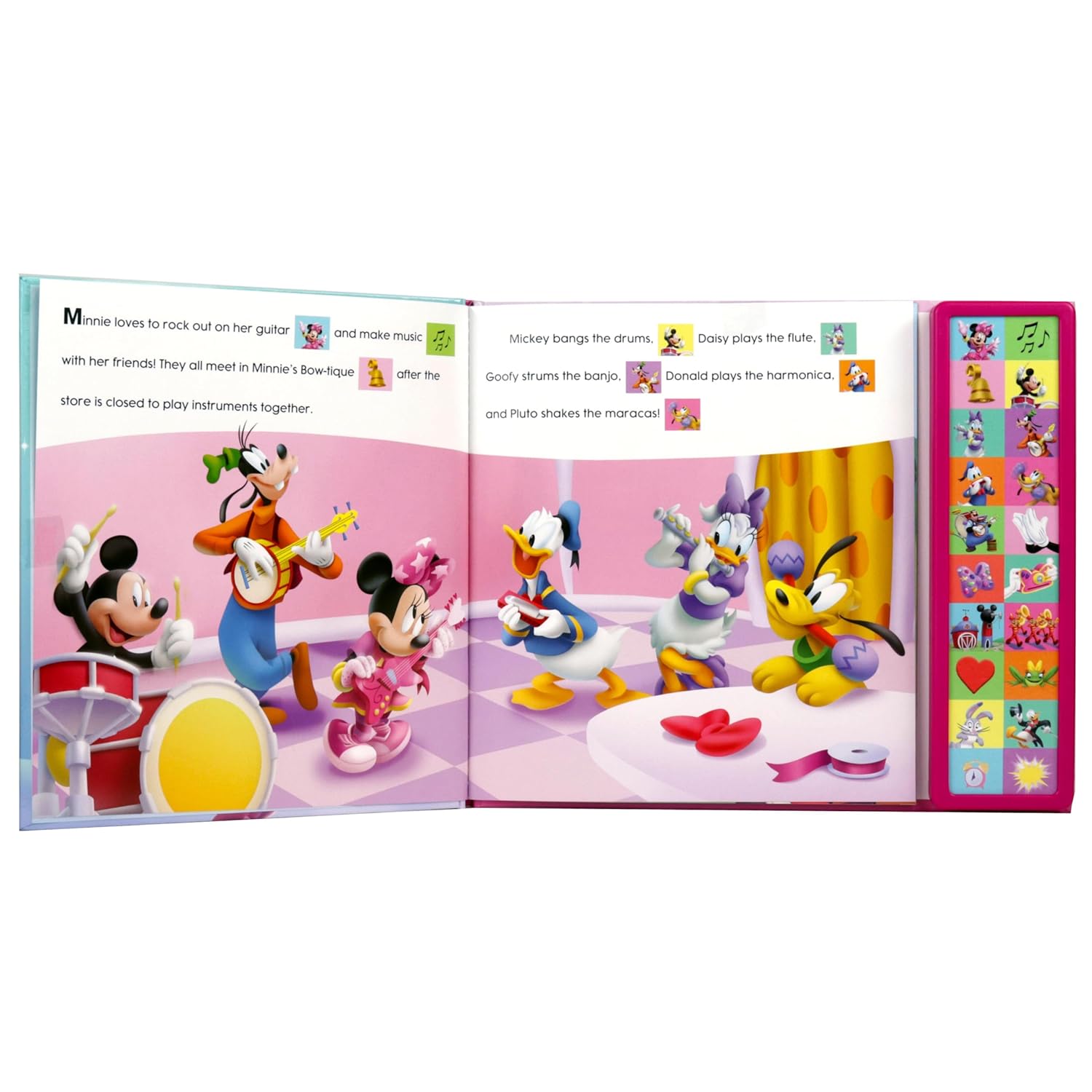 Disney Junior Minnie Mouse - Best Friend Band (20 Button Sound Book)