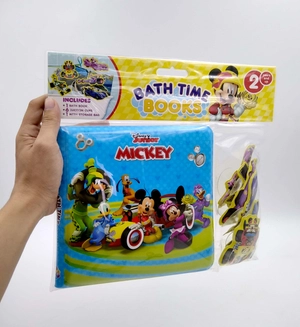 disney mickey - bath time books (eva bag edition)