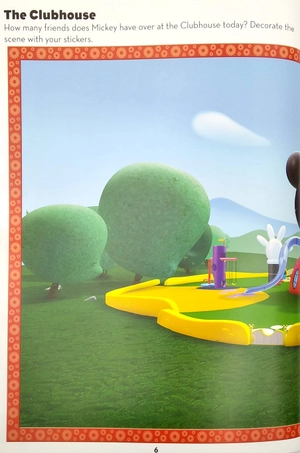 disney mickey mouse clubhouse: sticker book treasury
