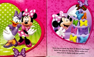 disney minnie book & blocks