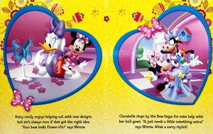 disney minnie book & blocks