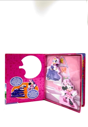 disney minnie book & blocks