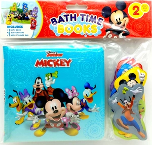 disney minnie & mickey bath time books (eva bag edition)