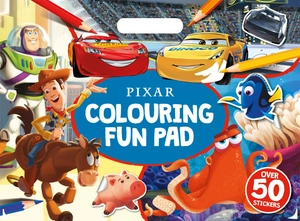 disney pixar mixed: colouring fun pad (giant colour me pad disney)