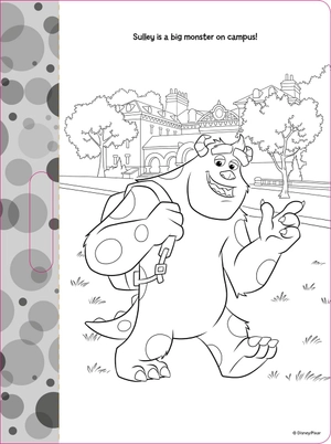 disney pixar mixed: colouring fun pad (giant colour me pad disney)