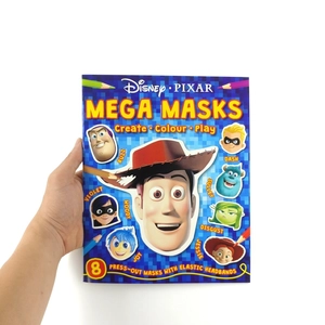 disney pixar - mixed: mega masks (press-out masks disney)