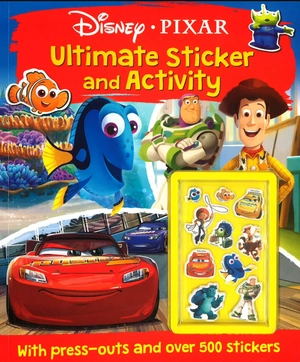 disney pixar - mixed: ultimate sticker and activity (ultimate s & a fun xtra disney)