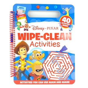 disney pixar: wipe-clean activities