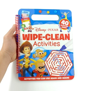 disney pixar: wipe-clean activities
