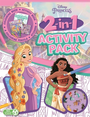 disney princess - 2-in-1 activity pack