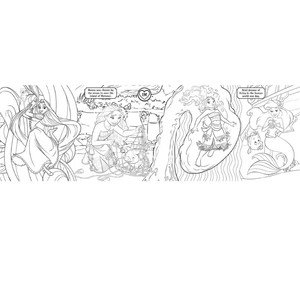 disney princess - never-ending colouring