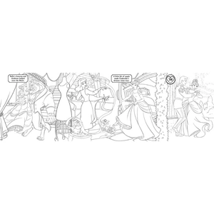 disney princess - never-ending colouring