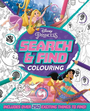disney princess: search & find colouring