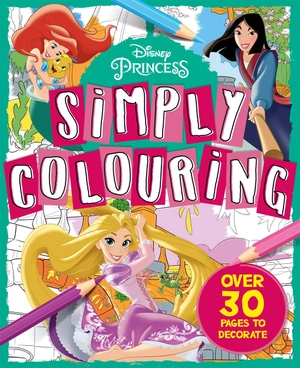 disney princess - simply colouring