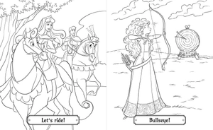 disney princess - simply colouring